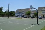 Basketball, tennis and volleyball courts